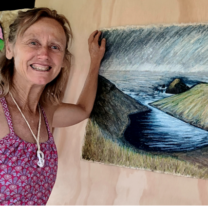 Te Wāhi Toi - Chrissy Wickes, Artist 