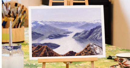 Te Wāhi Toi - NZ Landscapes • Acrylic Painting Course with Kasia Hebda - 15 October