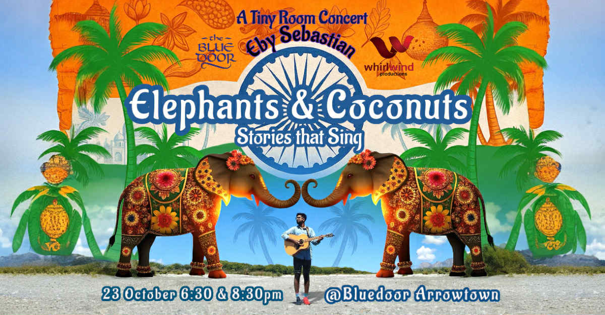 Elephants & Coconuts - Stories That Sing by Eby Sebastian: Tiny Room Concert