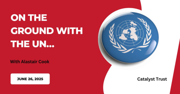 Te Wāhi Toi - On the Ground with the UN | Catalyst Kōrero