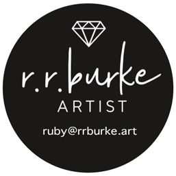 R R Burke Art - Logo
