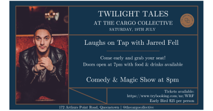 Te Wāhi Toi - Jarred Fell Comedy Night