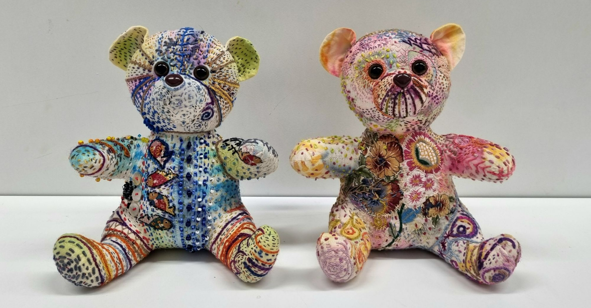 Slow Stitch Bears with Dianne Van Brandenburg