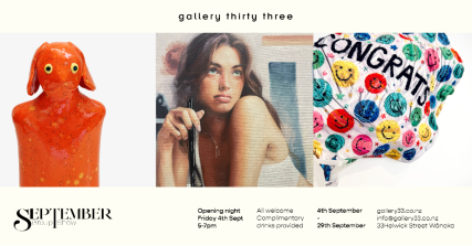 Te Wāhi Toi - Gallery Thirty Three September Exhibition Opening