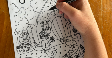 Te Wāhi Toi - Saturday Arts Social: 'Happy Places' Doodle Workshop
