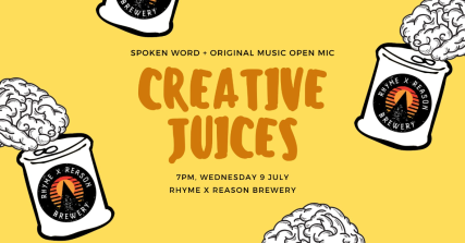 Te Wāhi Toi - Creative Juices Spoken Word & Open Mic Night – July Edition
