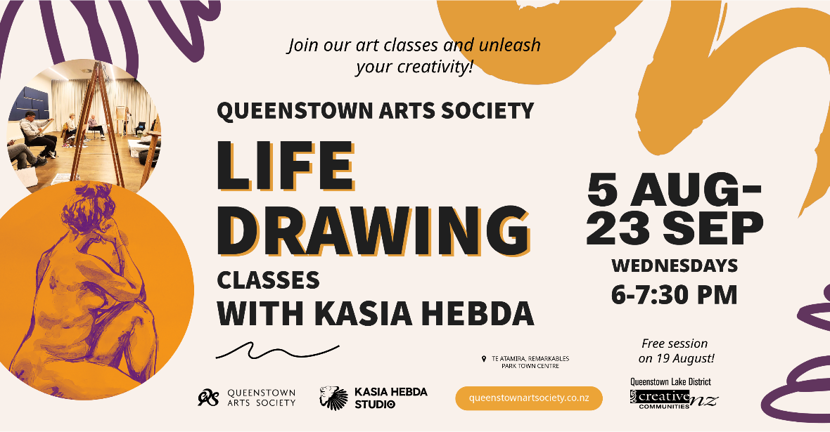 QAS Life Drawing Classes with Kasia Hebda - 5 August