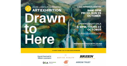 Te Wāhi Toi - 2026 Opening Night Gala Wānaka Arts Labour Weekend Exhibition 