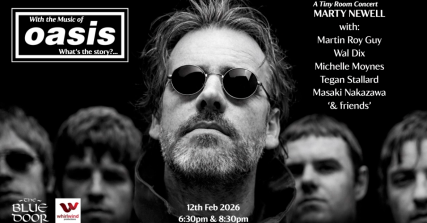 Te Wāhi Toi - "What's The Story" - the music of Oasis - Marty Newell - Tiny Room Concert