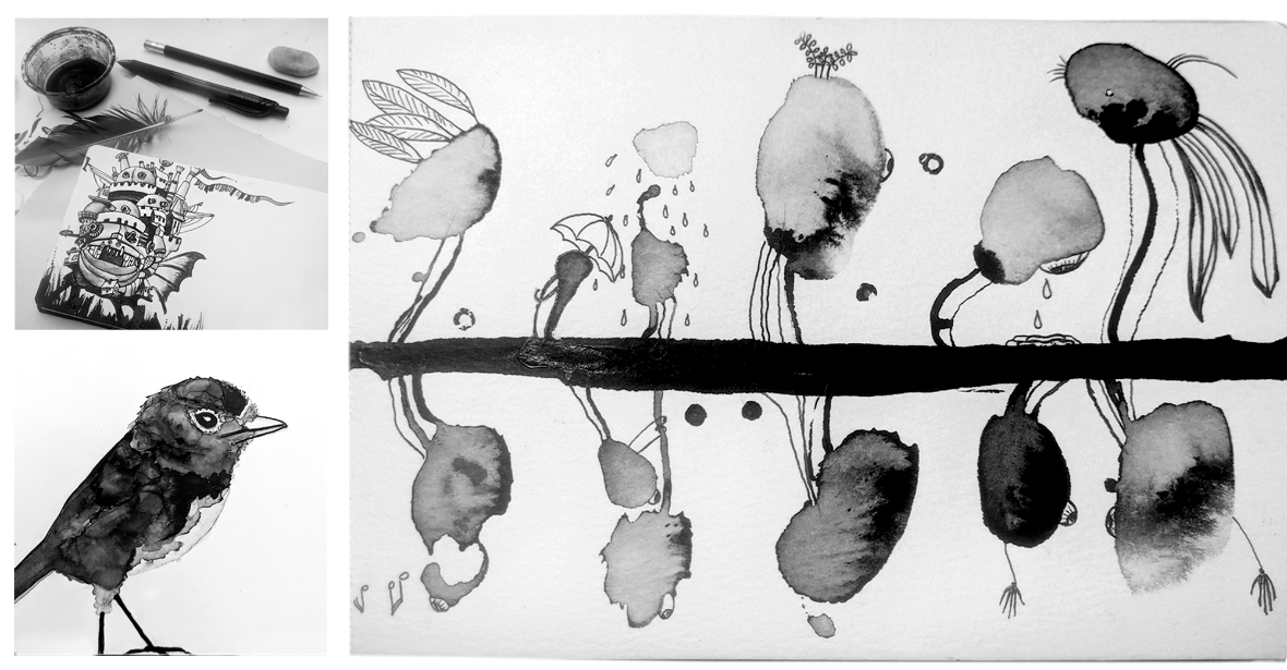 Wānaka Community Arts Night: Exploring the Nature of Indian Ink 