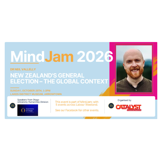 New Zealand's General Election – The Global Context. - Logo