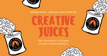 Te Wāhi Toi - Creative Juices Spoken Word & Open Mic Night – October Edition