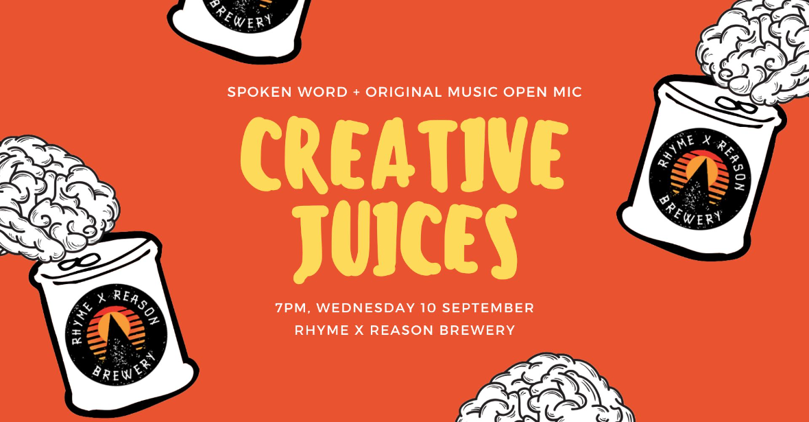 Creative Juices Spoken Word & Open Mic Night – September Edition