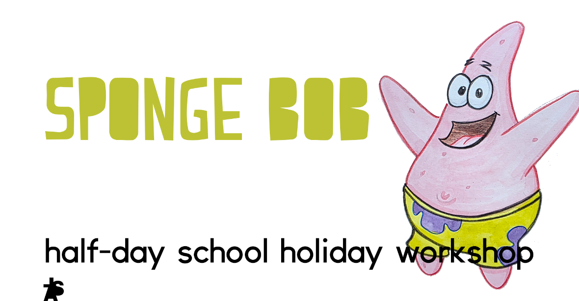 Sponge Bob - a half day School Holiday Art Workshop - Little Art School