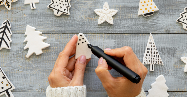 Te Wāhi Toi - Saturday Arts Social: Air Dry Clay Midwinter Christmas Ornaments
