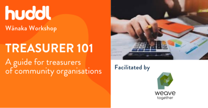 Te Wāhi Toi - Treasurer 101 - Wānaka  Workshop