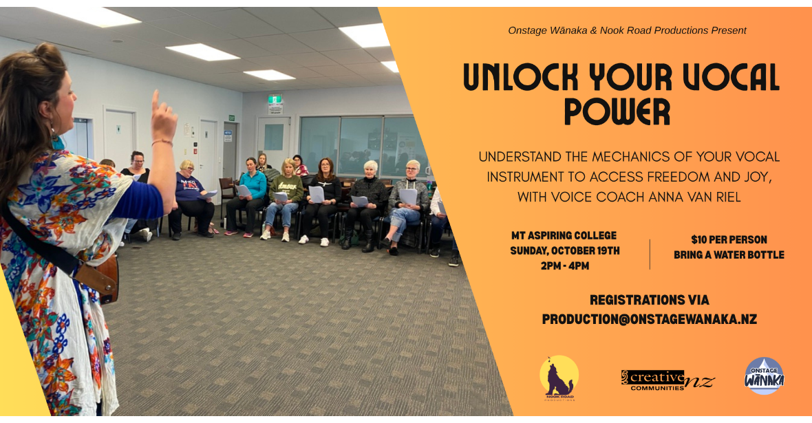 Wānaka Vocal Workshop with Onstage Wānaka